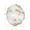 Hello Honey® 6" Natural & Brass Finish Agate & Metal Wall Lamp
